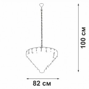 Подвесная люстра Vitaluce V58340 V58340-8/25 в Сургуте - surgut.mebel24.online | фото 3