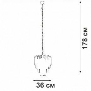 Подвесная люстра Vitaluce V58470 V58470-8/5 в Сургуте - surgut.mebel24.online | фото 4