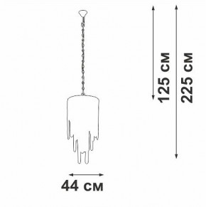 Подвесная люстра Vitaluce V5885 V5885-9/7 в Сургуте - surgut.mebel24.online | фото 3