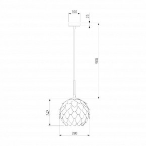 Подвесной светильник Eurosvet Cedro 304/1 в Сургуте - surgut.mebel24.online | фото 4