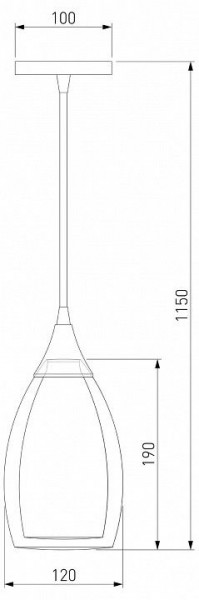 Подвесной светильник Eurosvet Cosmic 50085/1 золото в Сургуте - surgut.mebel24.online | фото 5