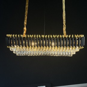 Подвесной светильник Imperiumloft Empire Black Rectangular Chandelier Crystal 40.2893 в Сургуте - surgut.mebel24.online | фото 2