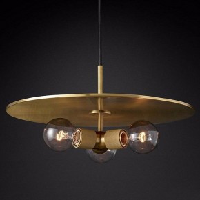 Подвесной светильник Imperiumloft Rh Utilitaire Disk Triple Pendant 40.2339 в Сургуте - surgut.mebel24.online | фото