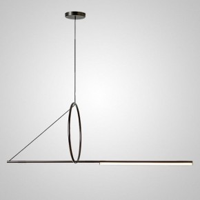 Подвесной светильник Imperiumloft Suspension Cercle Et Trait – Graphite Satine 40.1282-0 в Сургуте - surgut.mebel24.online | фото 2