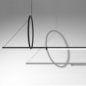 Подвесной светильник Imperiumloft Suspension Cercle Et Trait – Graphite Satine 40.1282-0 в Сургуте - surgut.mebel24.online | фото 3