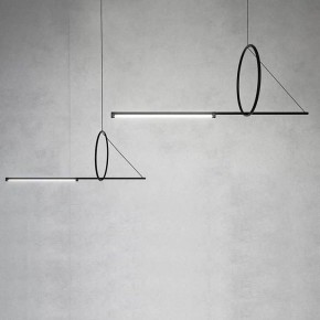 Подвесной светильник Imperiumloft Suspension Cercle Et Trait – Graphite Satine 40.1282-0 в Сургуте - surgut.mebel24.online | фото 4