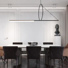 Подвесной светильник Imperiumloft Suspension Cercle Et Trait – Graphite Satine 40.1282-0 в Сургуте - surgut.mebel24.online | фото 6