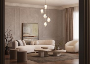 Подвесной светильник Maytoni Aura MOD016PL-05BS в Сургуте - surgut.mebel24.online | фото 4