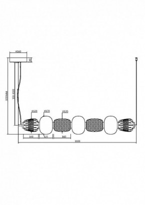 Подвесной светильник Maytoni Pattern MOD267PL-L42CH3K в Сургуте - surgut.mebel24.online | фото 4