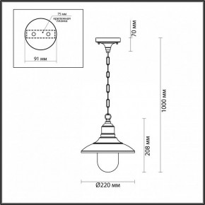 Подвесной светильник Odeon Light Campa 4965/1 в Сургуте - surgut.mebel24.online | фото 5