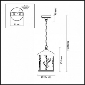 Подвесной светильник Odeon Light Cuita 4963/1 в Сургуте - surgut.mebel24.online | фото 6