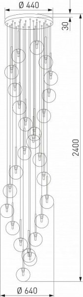 Подвесной светильник TK Lighting Aurora 10258 Aurora в Сургуте - surgut.mebel24.online | фото 3