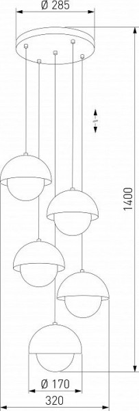 Подвесной светильник TK Lighting Bono 10214 Bono в Сургуте - surgut.mebel24.online | фото 4