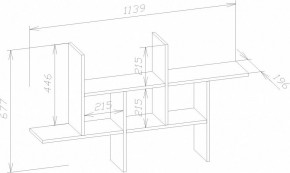 Полка навесная ПК-6 в Сургуте - surgut.mebel24.online | фото 4