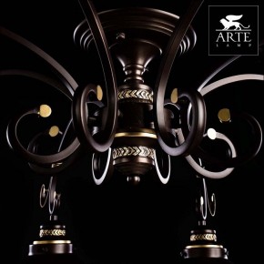 Потолочная люстра Arte Lamp Grazioso A4577PL-8CK в Сургуте - surgut.mebel24.online | фото 5