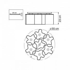 Потолочная люстра Lightstar Nubi 802070 в Сургуте - surgut.mebel24.online | фото 6