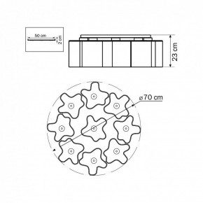 Потолочная люстра Lightstar Nubi 802090 в Сургуте - surgut.mebel24.online | фото 5