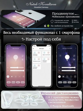 Потолочная люстра Natali Kovaltseva Effect LED LAMPS 81116 в Сургуте - surgut.mebel24.online | фото 8