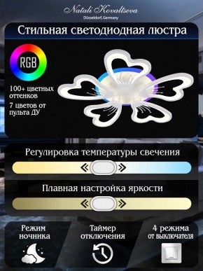 Потолочная люстра Natali Kovaltseva Hugo LED LAMPS 81133 в Сургуте - surgut.mebel24.online | фото 6