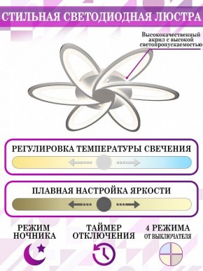 Потолочная люстра Natali Kovaltseva Smart home LED LAMPS 81217 в Сургуте - surgut.mebel24.online | фото 5