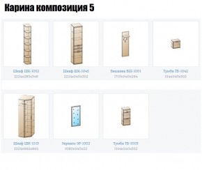 Прихожая Карина (модульная) в Сургуте - surgut.mebel24.online | фото 2