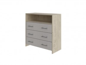 PROxSON Комод Varna (ЛДСП+ткань Бунратти/Savana Milk (молочный)) 90x40 в Сургуте - surgut.mebel24.online | фото