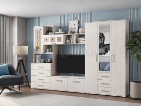Шкаф 2-х створчатый Белла (Сандал, Графит/Дуб крафт) в Сургуте - surgut.mebel24.online | фото 6