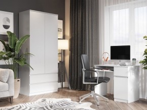 Шкаф 2-ств. с 2 ящиками "Бьянко" в Сургуте - surgut.mebel24.online | фото 4