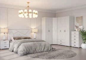 Шкаф 3-ств. с 2 ящ. "Сандра" в Сургуте - surgut.mebel24.online | фото 2