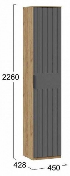 Шкаф для белья Хилтон Исп. 2 в Сургуте - surgut.mebel24.online | фото 5