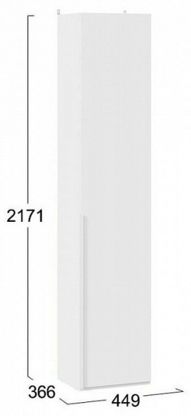 Шкаф для белья Порто СМ-393.07.211 в Сургуте - surgut.mebel24.online | фото 12