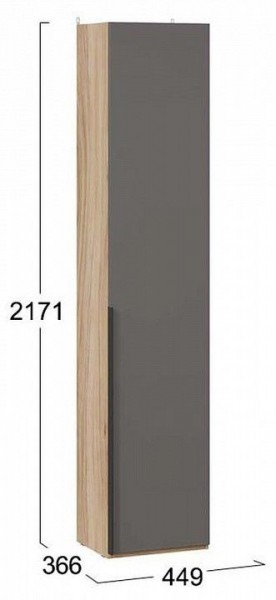Шкаф для белья Порто СМ-393.07.211 в Сургуте - surgut.mebel24.online | фото 12