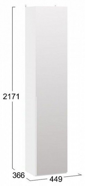 Шкаф для белья Порто СМ-393.07.212 в Сургуте - surgut.mebel24.online | фото 4