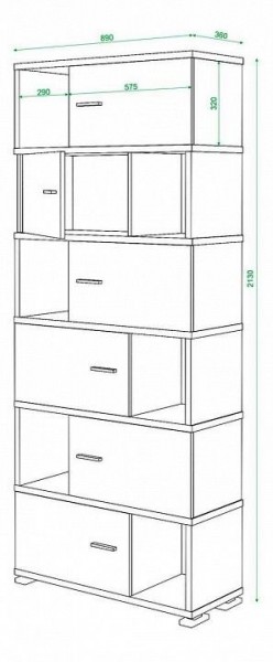 Шкаф комбинированный Домино СБ-30/6 в Сургуте - surgut.mebel24.online | фото 3