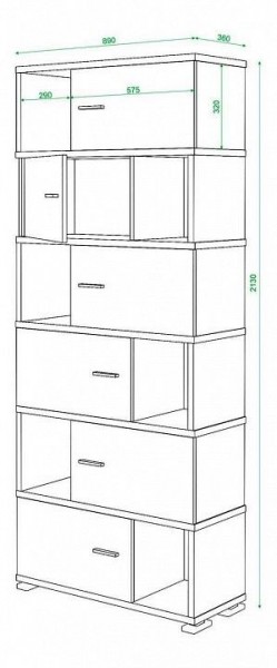 Шкаф комбинированный Домино СБ-30/6 в Сургуте - surgut.mebel24.online | фото 2