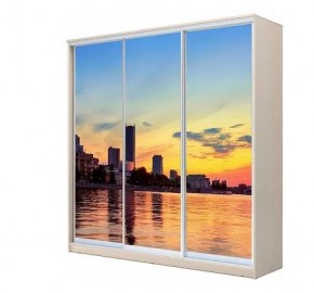 Шкаф-купе ХИТ 22-4-20-777 ЕКАТЕРИНБУРГ СУМЕРКИ в Сургуте - surgut.mebel24.online | фото