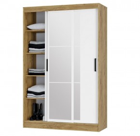 Шкаф-купе Тайм ШКК-03 (крафт/белый) в Сургуте - surgut.mebel24.online | фото 3