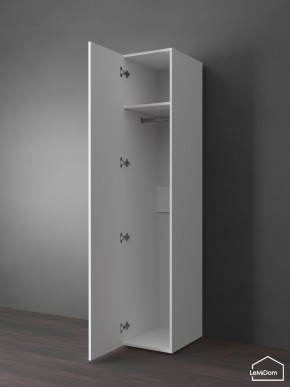 Шкаф Linnea MHR-1PO 2050х400х510 (Белый-М 11.1.2) в Сургуте - surgut.mebel24.online | фото 4
