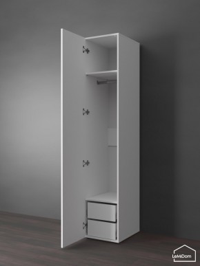 Шкаф Linnea MHR-1PO-3 2050х400х510 (Белый-М 11.1.1) в Сургуте - surgut.mebel24.online | фото 4