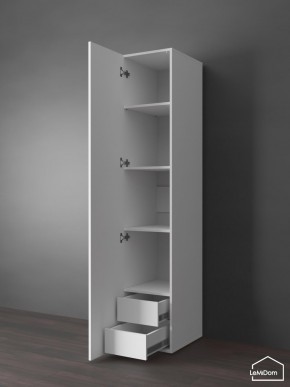 Шкаф Linnea MHR-1PO-4 2050х400х510 (Белый-М 11.1.2) в Сургуте - surgut.mebel24.online | фото 4