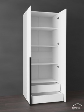 Шкаф Linnea MHR-2-4 2050х800х510 (Белый-М 11.1.2) в Сургуте - surgut.mebel24.online | фото 5