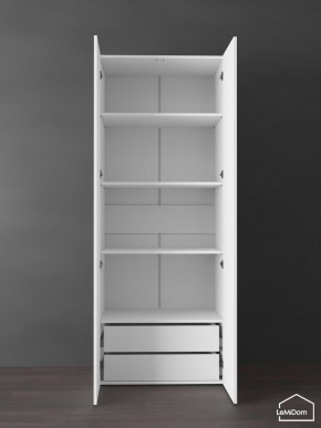 Шкаф Linnea MHR-2PO-4 2050х800х510 (Белый-М 11.1.2) в Сургуте - surgut.mebel24.online | фото 5