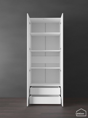 Шкаф Linnea MHR-2PO-4 2050х800х510 (Белый-М 11.1.2) в Сургуте - surgut.mebel24.online | фото 6