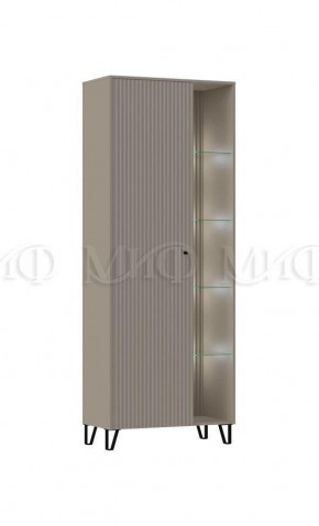 ОЛИВИЯ Шкаф (Глиняный серый/Шарли Мокко) в Сургуте - surgut.mebel24.online | фото