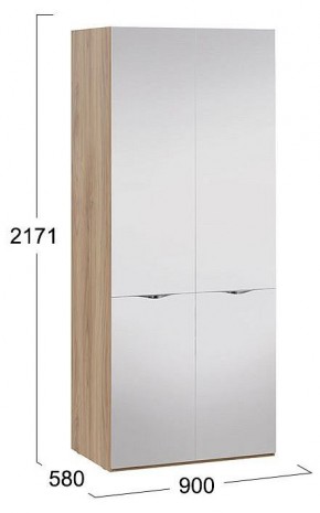 Шкаф платяной Глосс СМ-319.07.212 в Сургуте - surgut.mebel24.online | фото 3