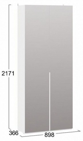 Шкаф платяной Порто СМ-393.07.224 в Сургуте - surgut.mebel24.online | фото 3