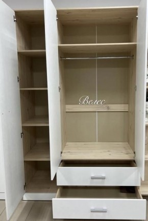 Шкаф "Милана" 3-х створчатый с 2 ящиками в Сургуте - surgut.mebel24.online | фото 2