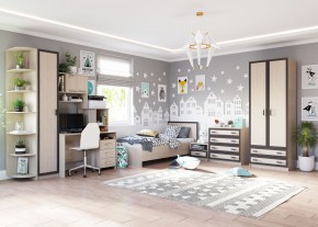 НАОМИ Шкаф 2-х створчатый с 2 ящиками в Сургуте - surgut.mebel24.online | фото 2