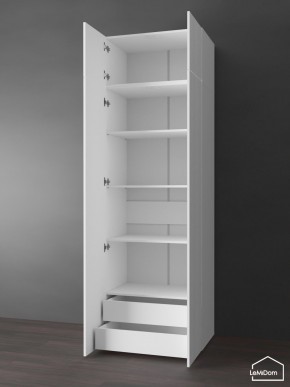 Шкаф с антресолью Linnea MHR-2POA-4 2450х800х510 (Белый-М 11.1.2) в Сургуте - surgut.mebel24.online | фото 5