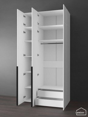 Шкаф с антресолью Linnea MHR-3A-2 2450х1200х510 (Белый-М 11.1.2) в Сургуте - surgut.mebel24.online | фото 5